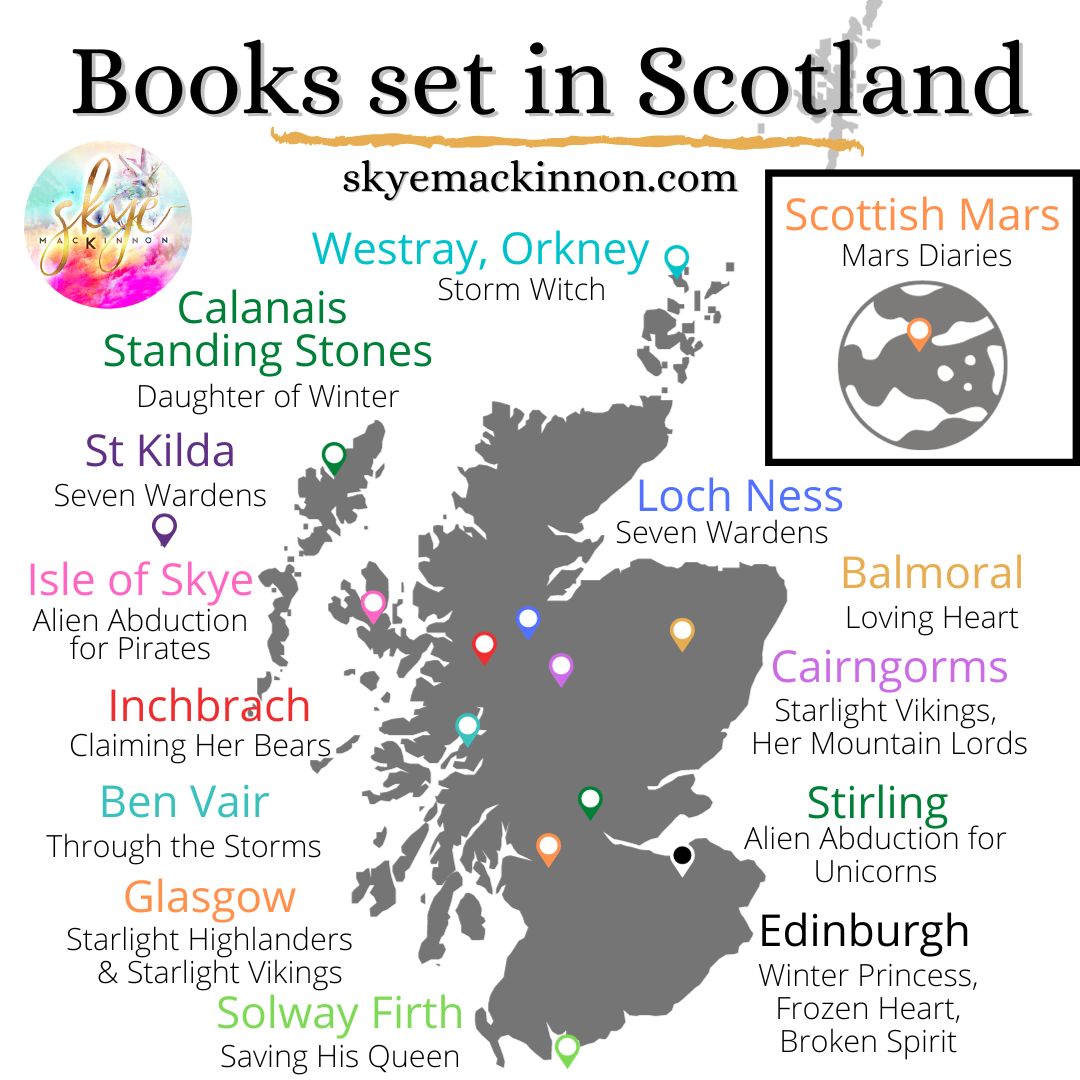 Romance Books Set in Scotland Skye MacKinnon