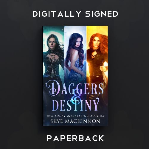 Daggers and Destiny signed book